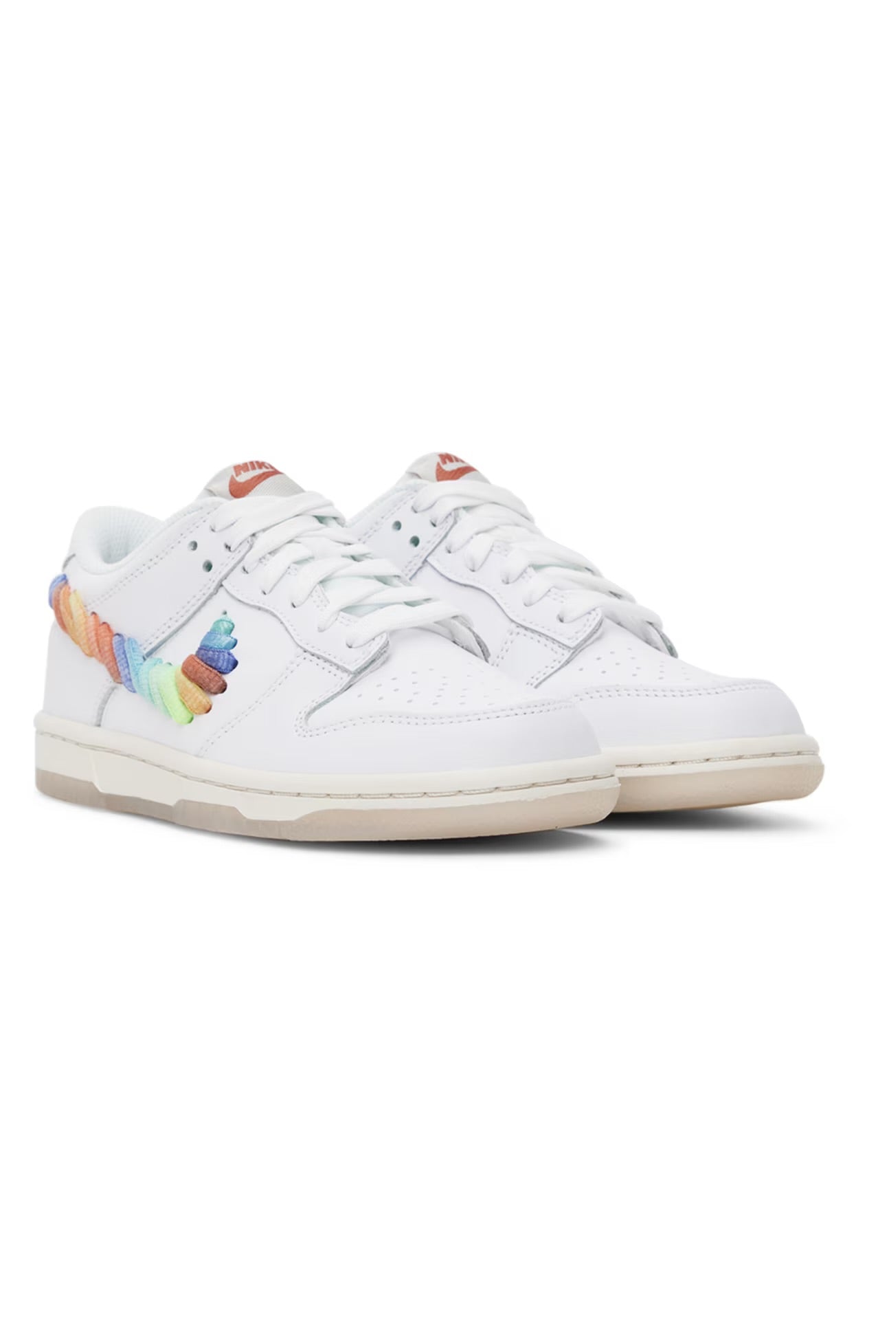 NIKE DUNK LOW multicolour Kids White Dunk Low SE