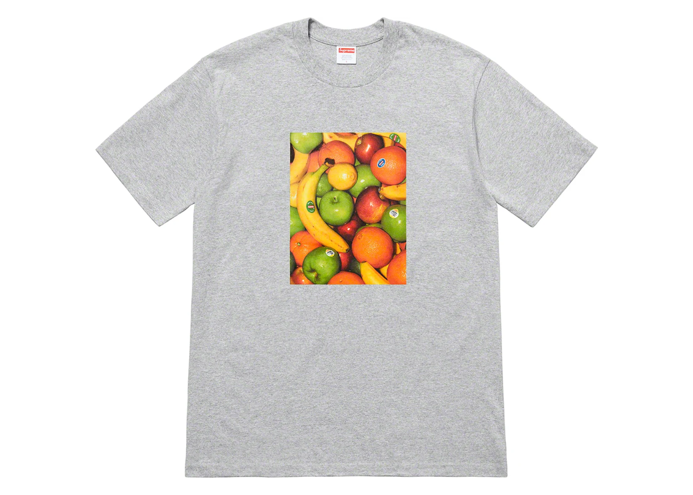 Supreme Fruit Tee Heather Grey