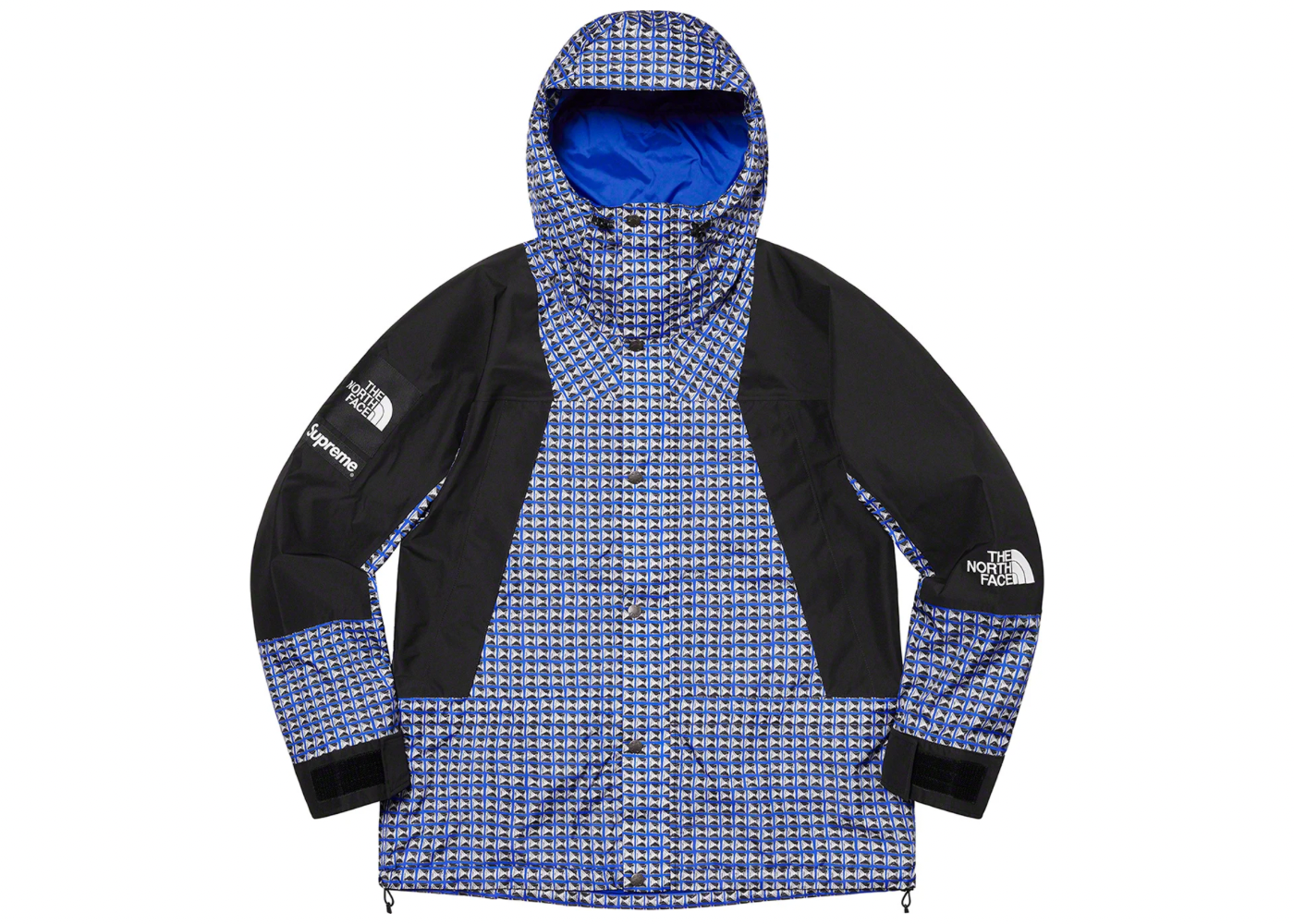 Supreme The North Face Studded Mountain Light Jacket Royal