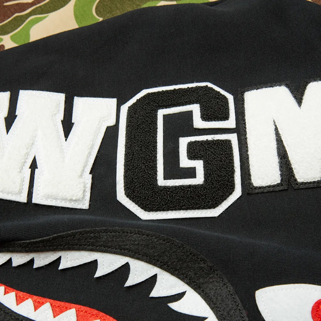 BAPE X Puma ABC Camo Shark Hoodie Black/Green