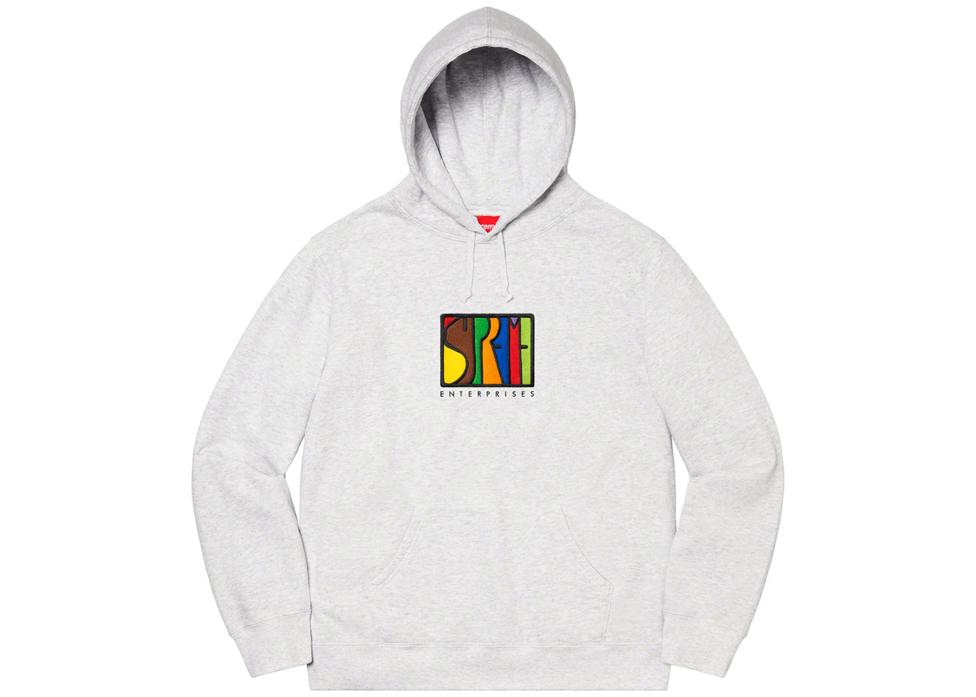 Supreme Enterprises Hooded Sweatshirt Ash Grey #