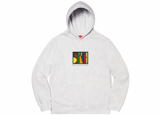 Supreme Enterprises Hooded Sweatshirt Ash Grey #