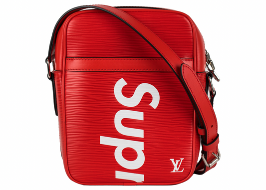 Louis Vuitton x Supreme Danube Epi PM Red