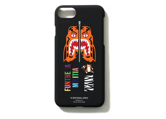 BAPE Tiger Iphone 8 Case Black