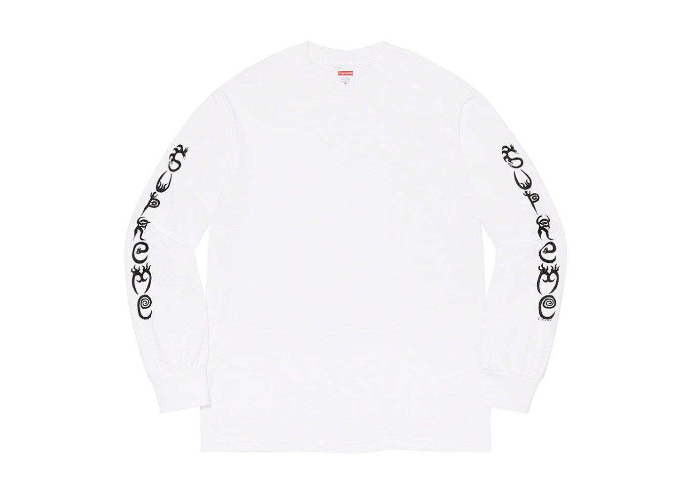 Supreme Clayton Patterson L/S Tee White