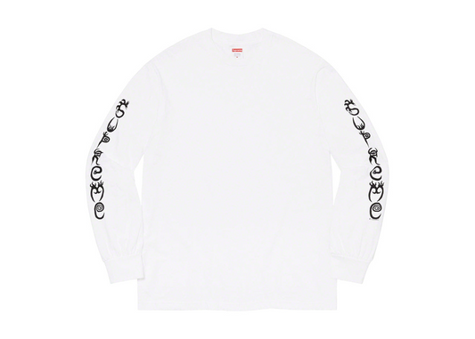 Supreme Clayton Patterson L/S Tee White