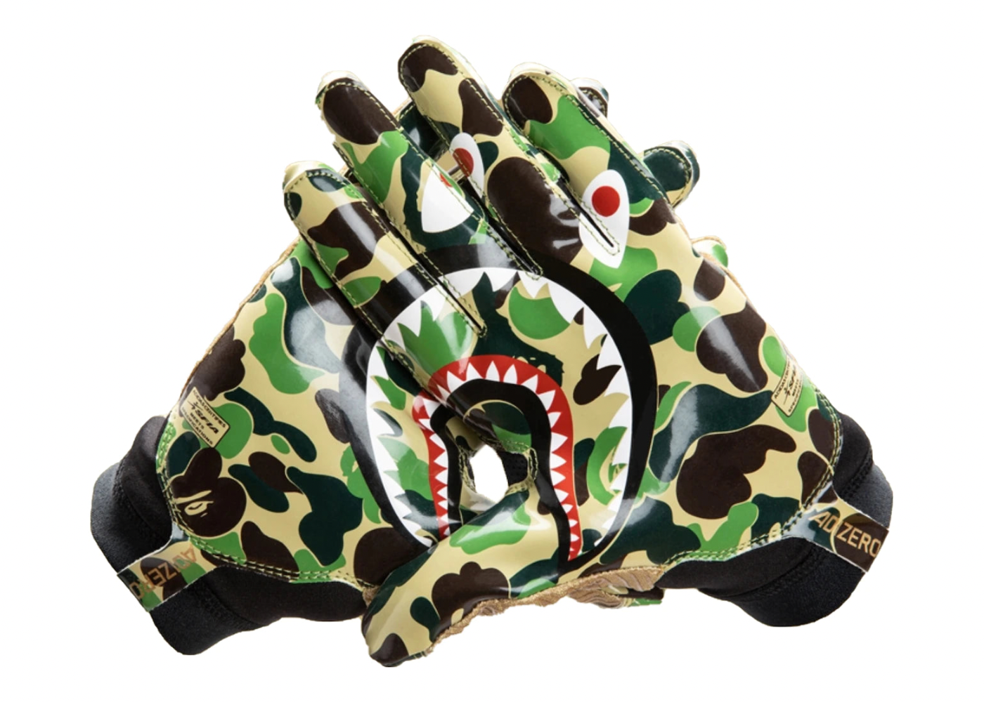 BAPE x Adidas Adizero 8.0 Gloves Green