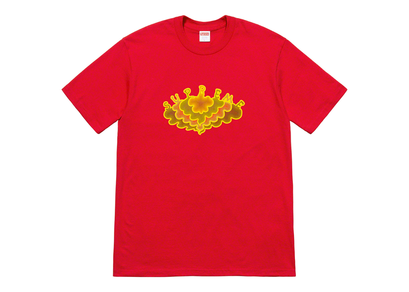 Supreme Cloud Tee Red