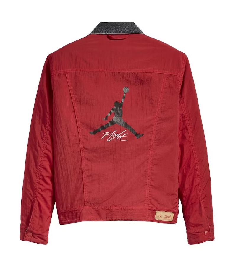 Jordan x Levi's Reversible Trucker Jacket Black/Red
