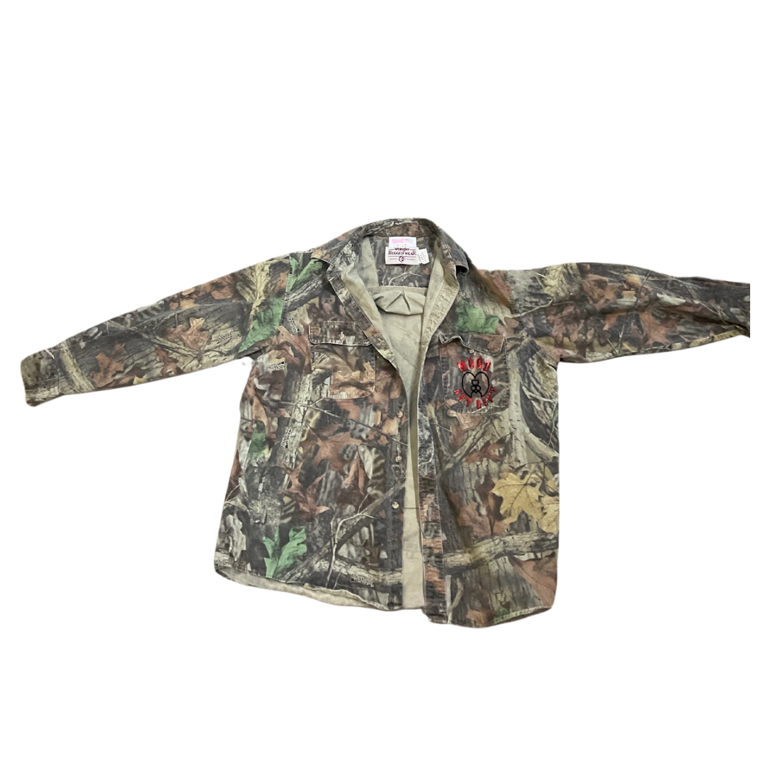Mood Art Dept. David Bowie Real Tree Camo Long sleeve Shirt