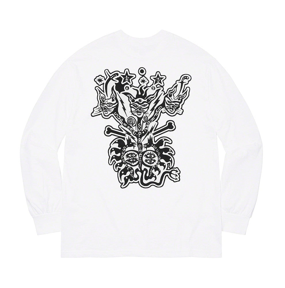 Supreme Clayton Patterson L/S Tee White