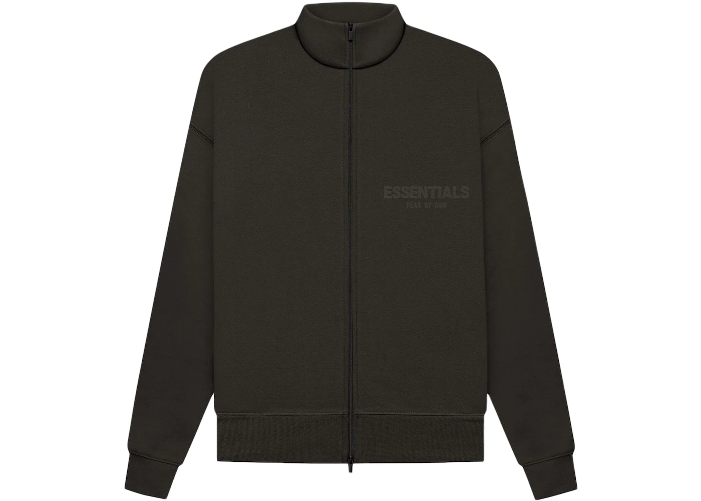 Fear of God Essentials Women's Fullzip Jacket Off Black #