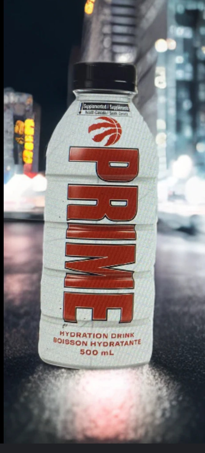 Prime Hydration x Toronto Raptors White