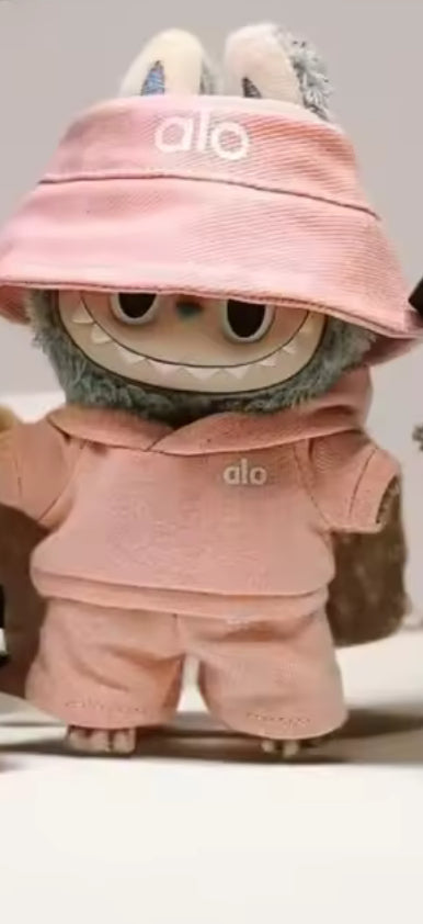 Labubu Alo Inspired Outfit pink