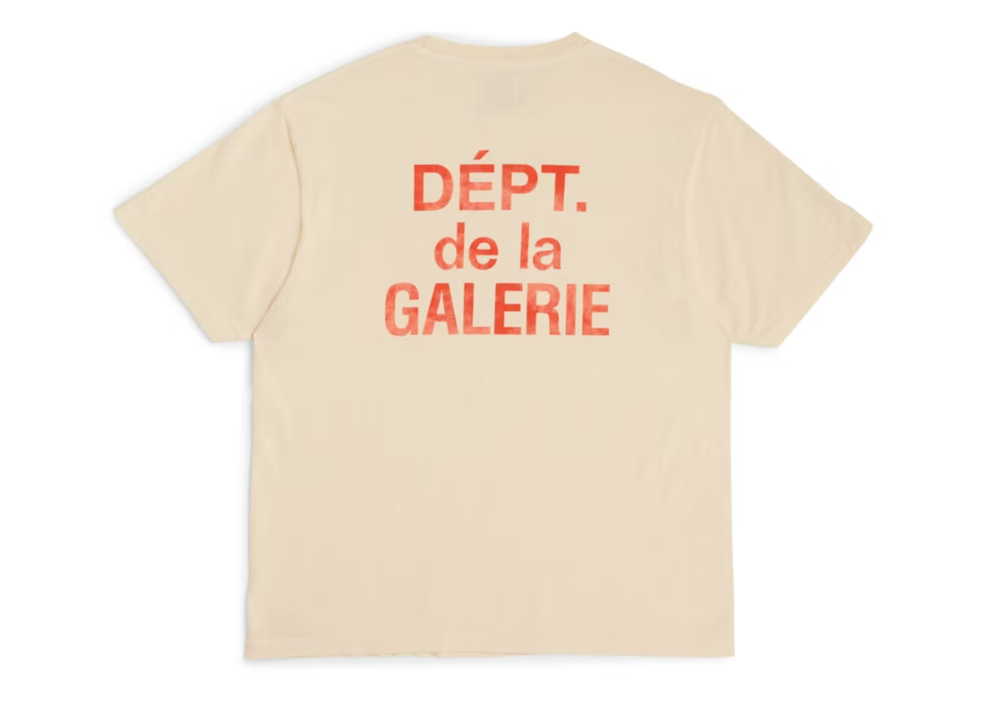 Gallery Dept. French T-shirt Cream/Orange