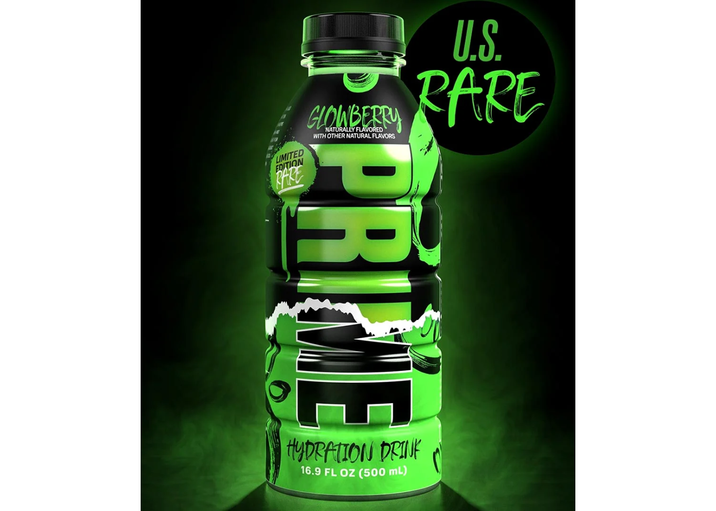 Prime Hydration Glowberry (Rare Limited Edition) 500 ML