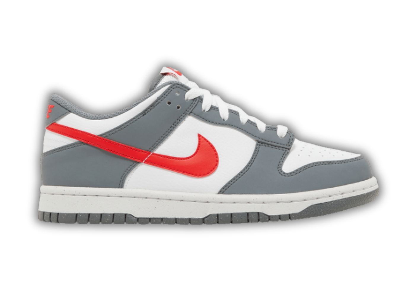 GS Nike Dunk Low Next Nature Smoke Grey Light Crimson %