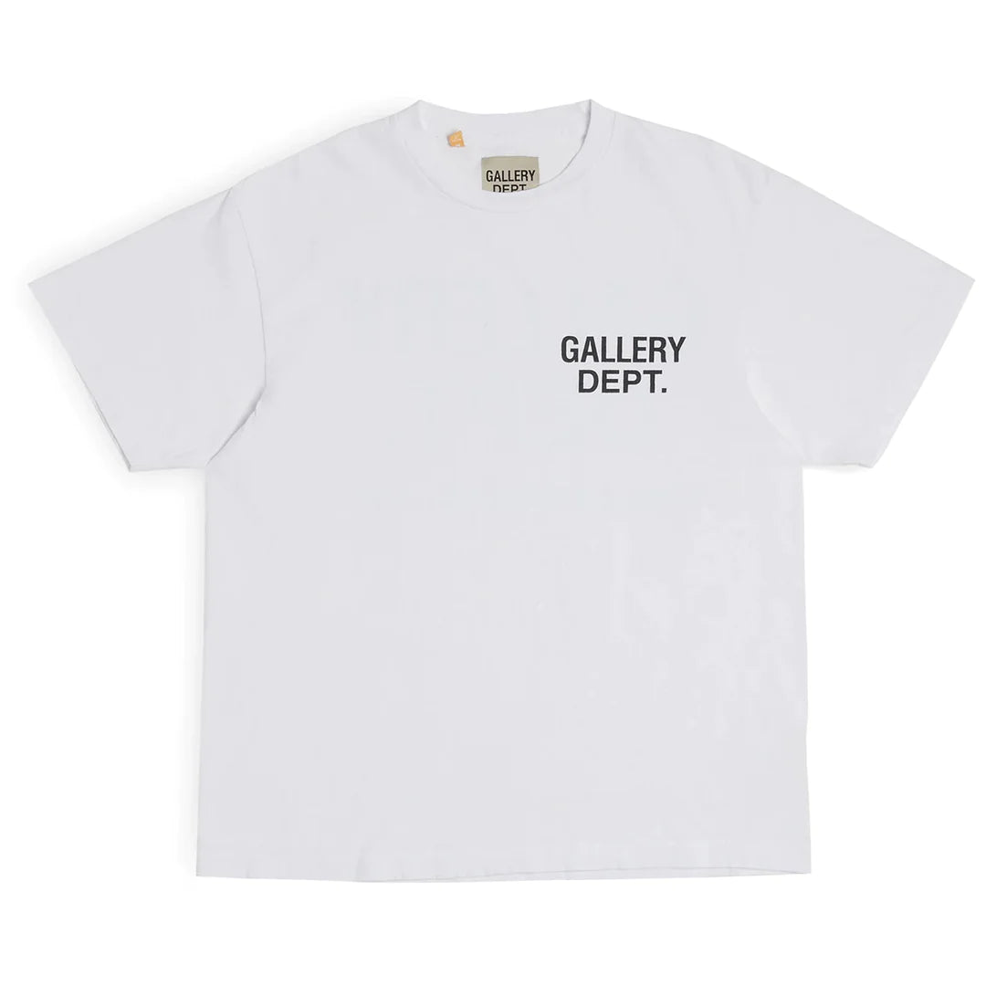 Gallery Dept. Souvenir T-Shirt White Black