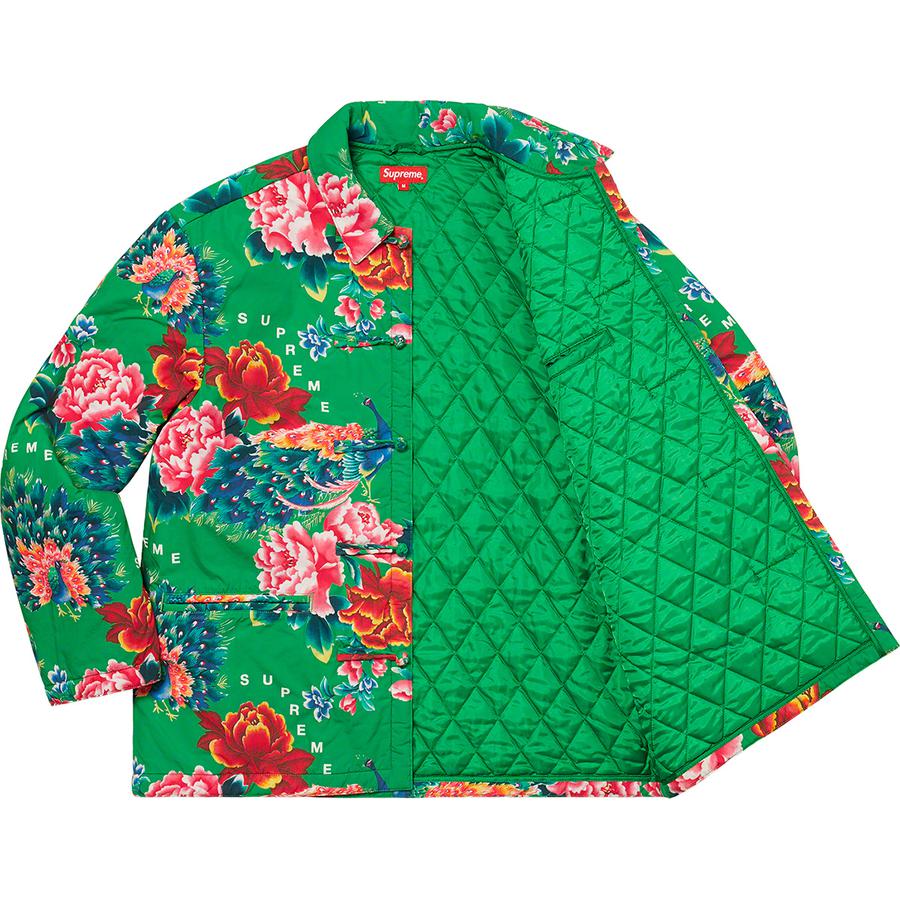 Supreme Peacock Jacket Bright Green