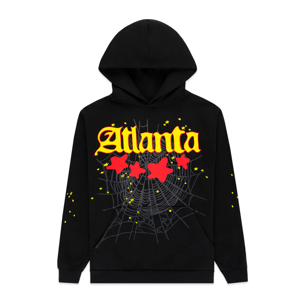 Spider Black Atlanta Hoodie