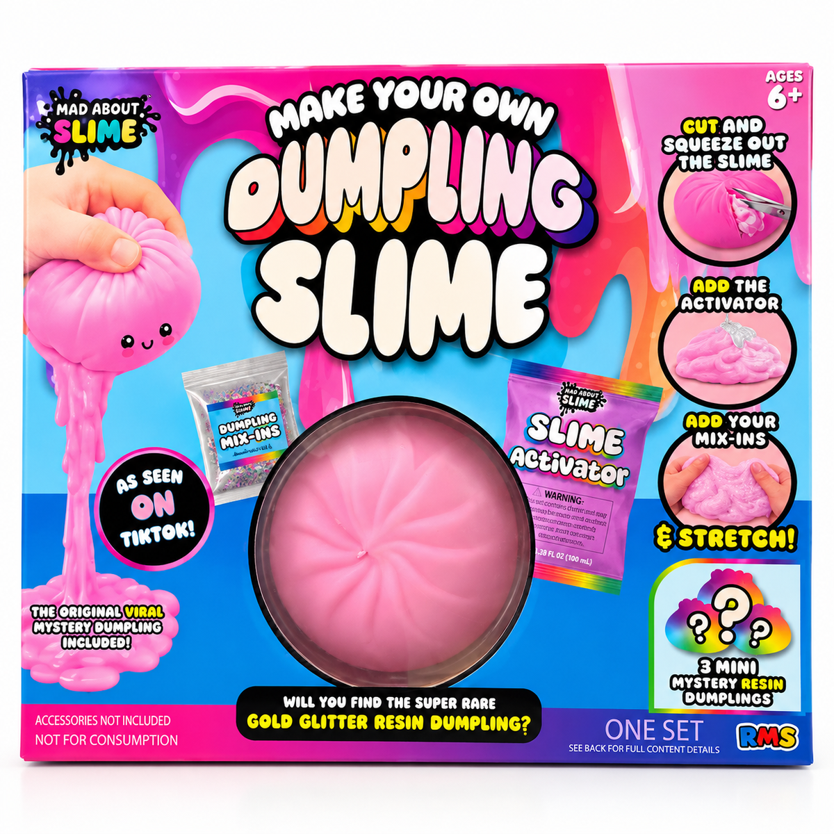 RMS Mad About Slime Make Your Own Dumpling Slime Kit