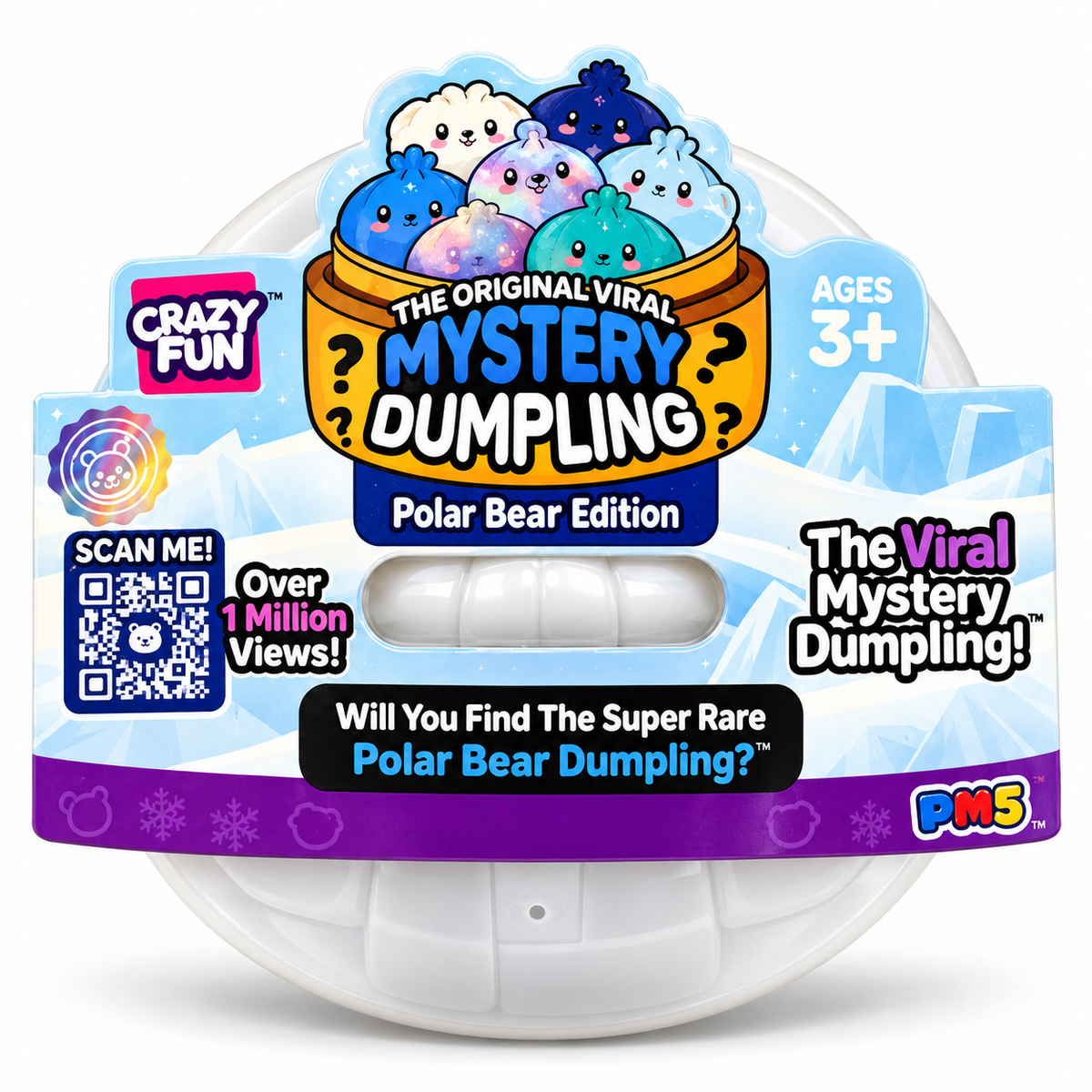 Crazy Fun RMS Mystery Dumpling Polar Bear Edition