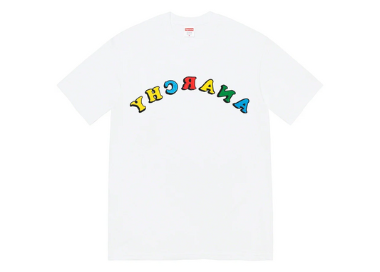 Supreme Jamie Reid Anarchy Tee White