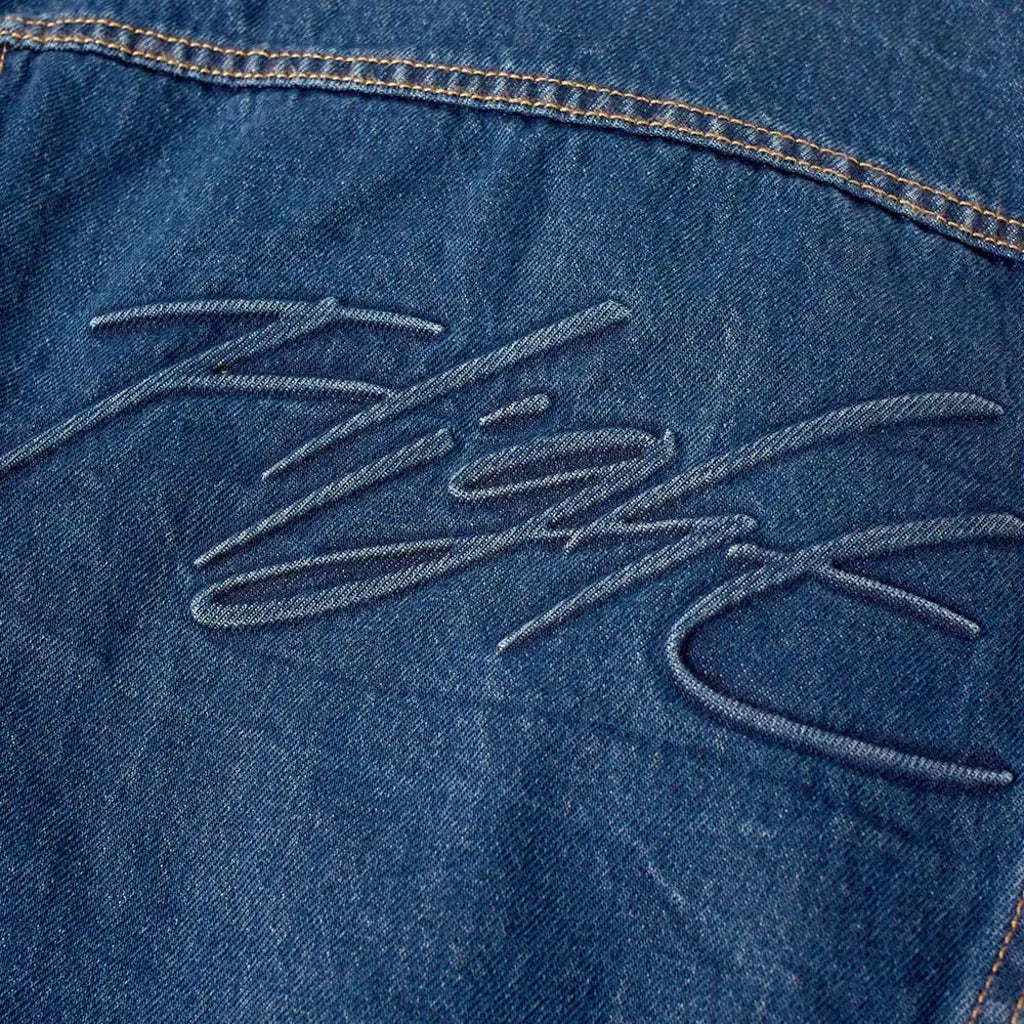 Jordan x Levi's Reversible Trucker Jacket Indigo