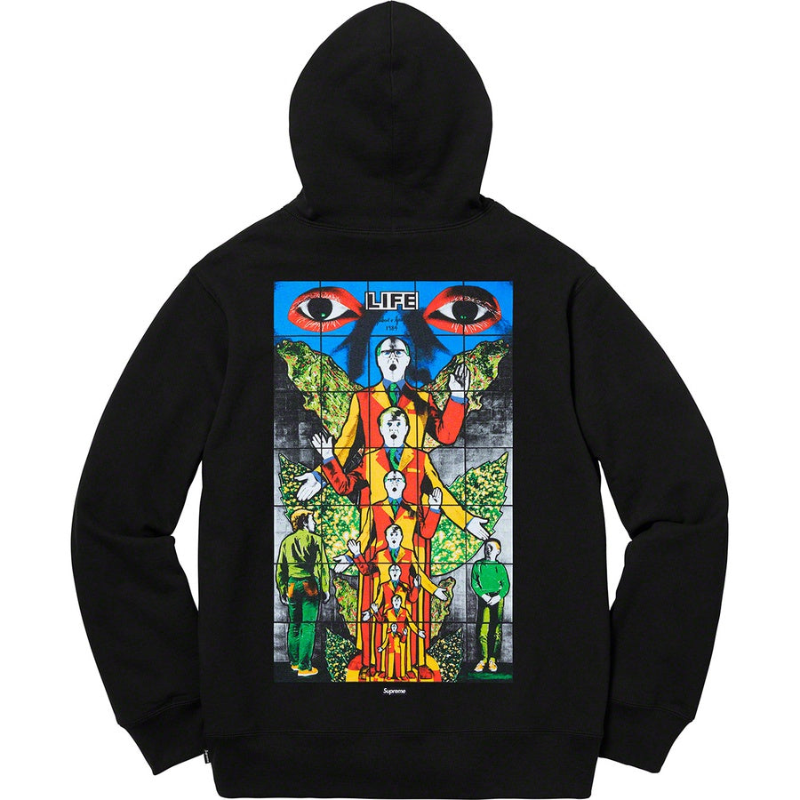 Supreme Gilbert & George LIFE Hooded Sweatshirt Black