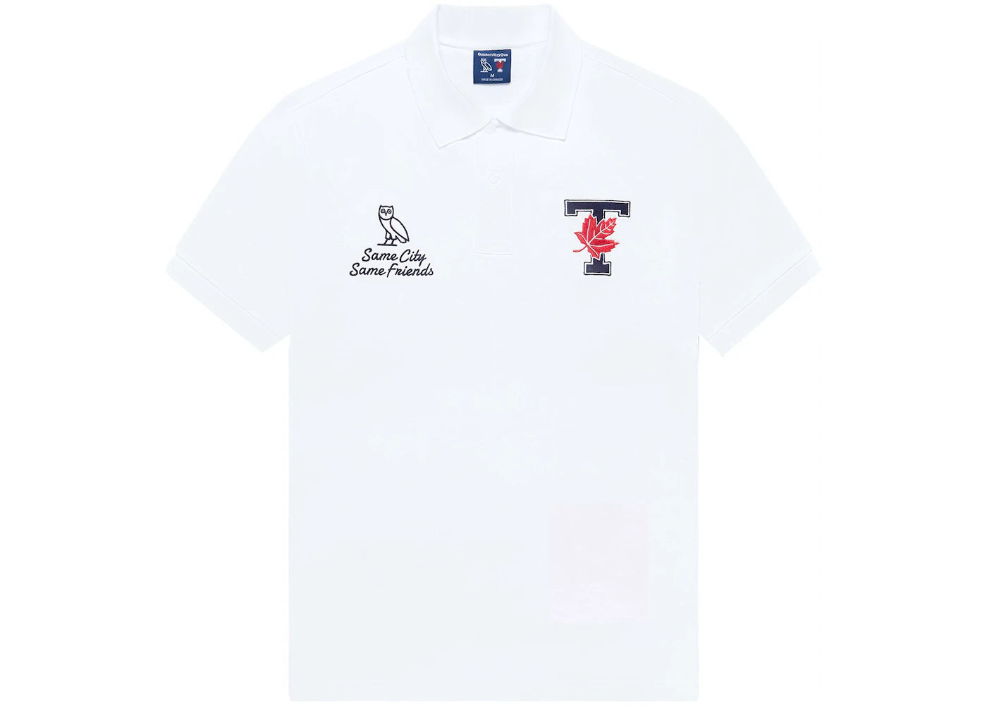 OVO x University of Toronto Polo White
