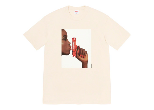Supreme Water Pistol Tee Natural