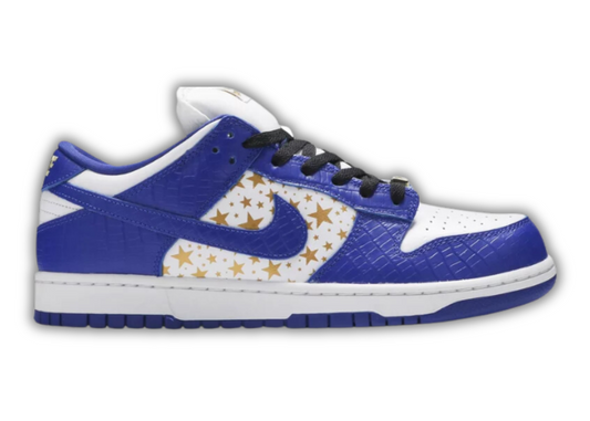 Nike SB Dunk Low Supreme Stars Hyper Royal 2021