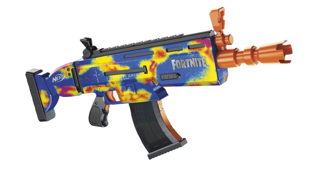 Travis Scott Cactus Jack Fortnite AR-Goosebumps Nerf Elite Dart Blaster