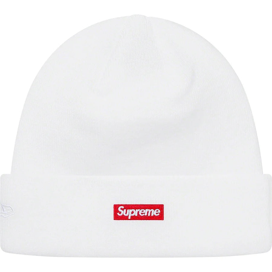 Supreme New Era Swarovski S Logo Beanie White