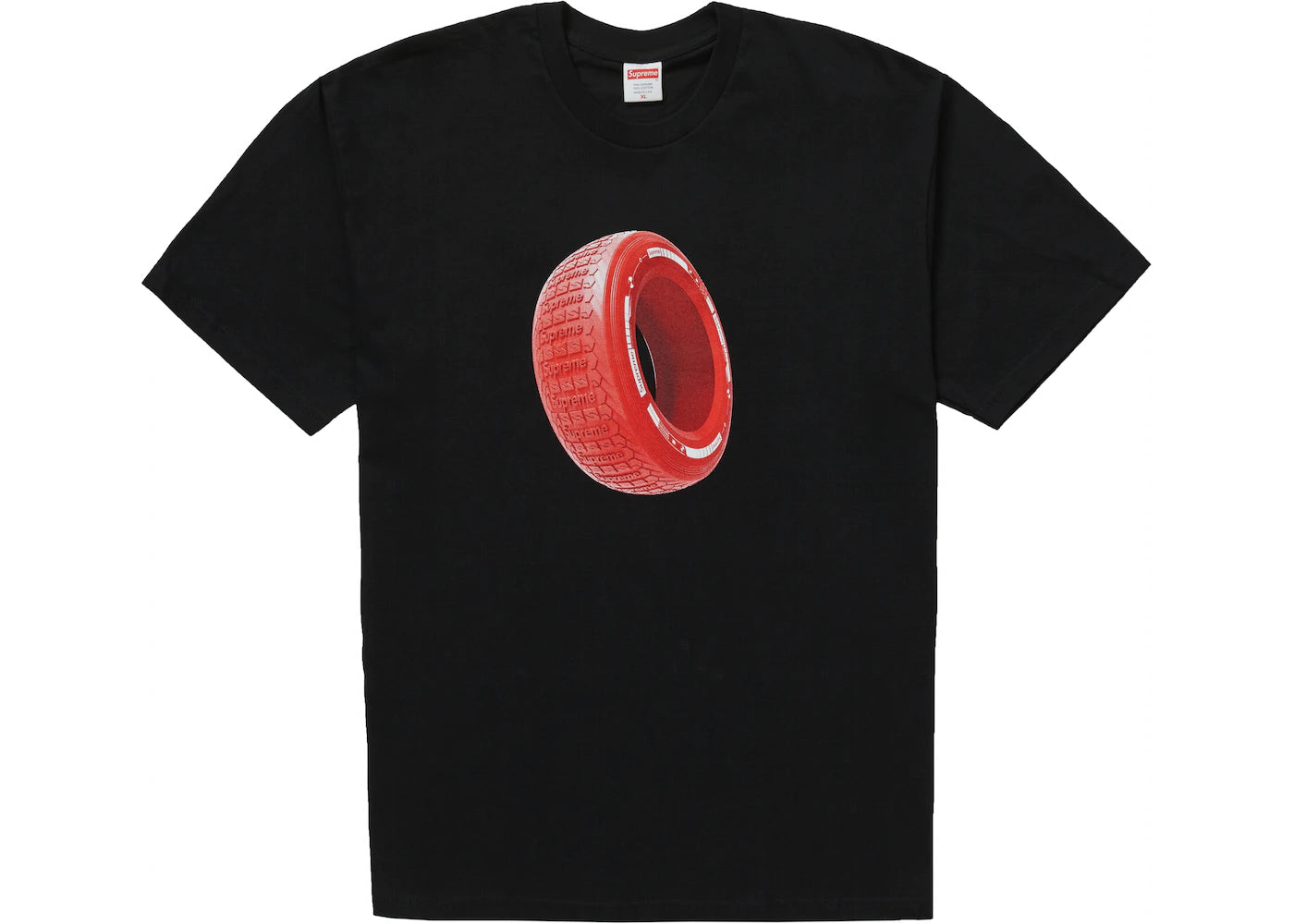 Supreme Tire Tee Black