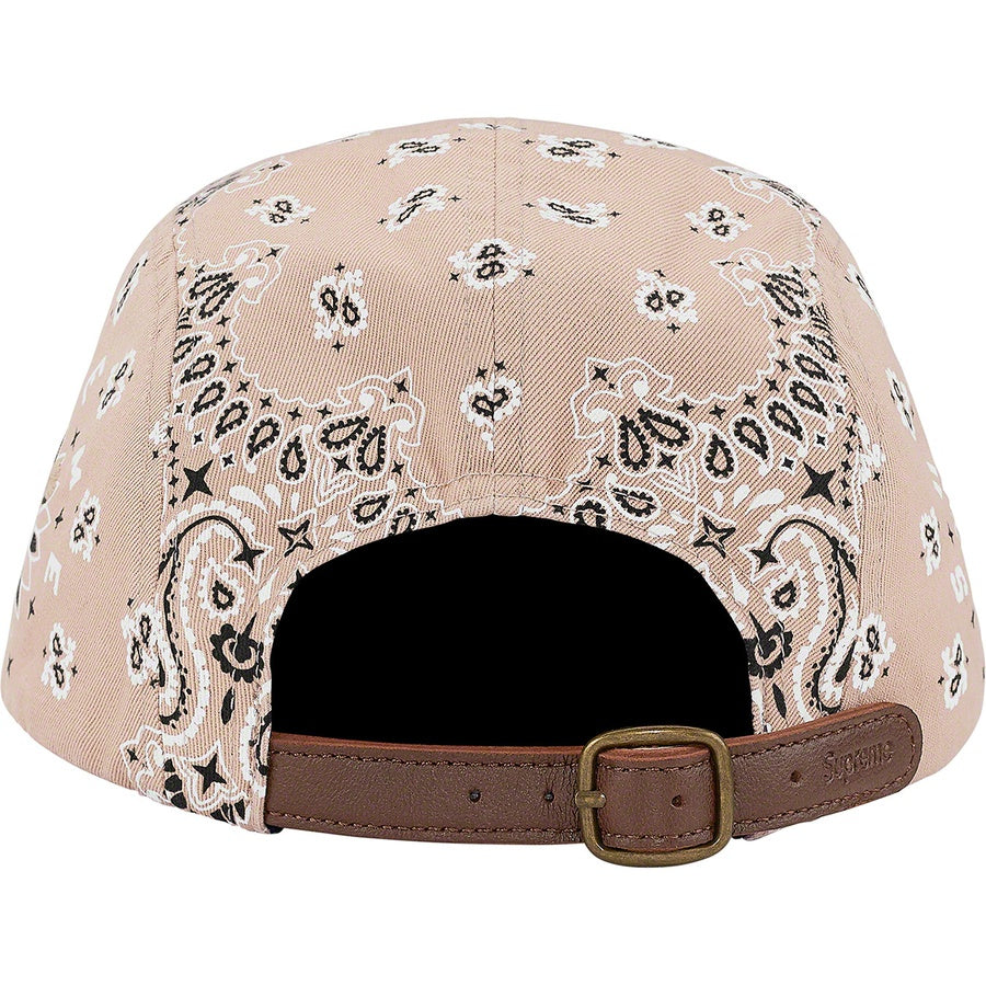 Supreme Bandana Camp Cap Tan