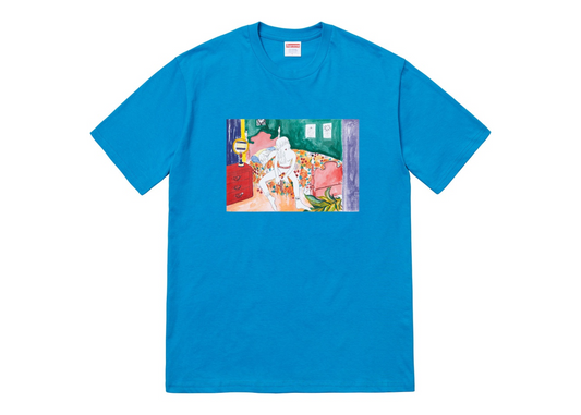 Supreme Bedroom Tee Bright Blue