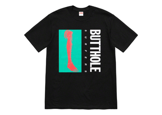 Supreme Butthole Surfers Leg Tee Black