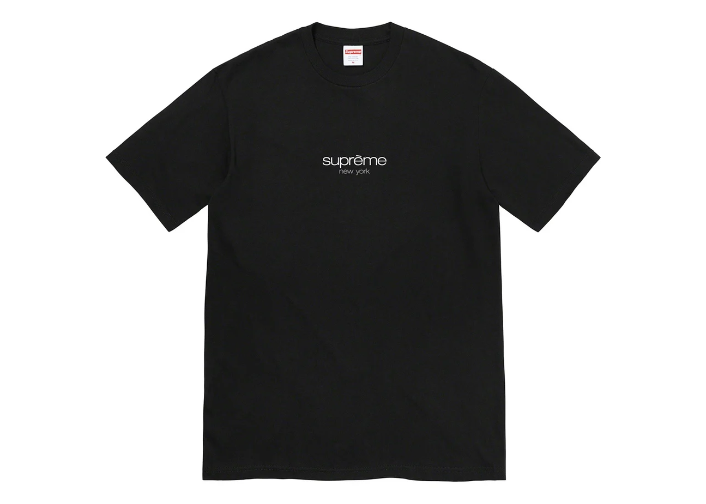 Supreme Classic Logo Tee Black #