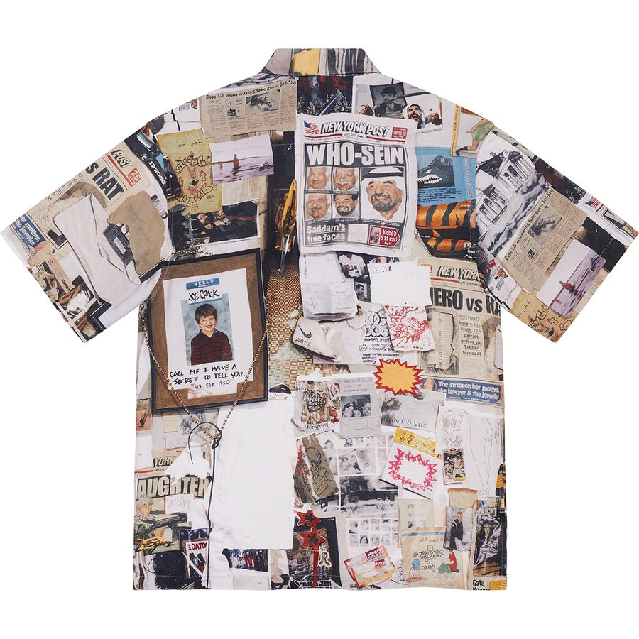 Supreme Dashs Wall Rayon S/S Shirt Dashs Wall