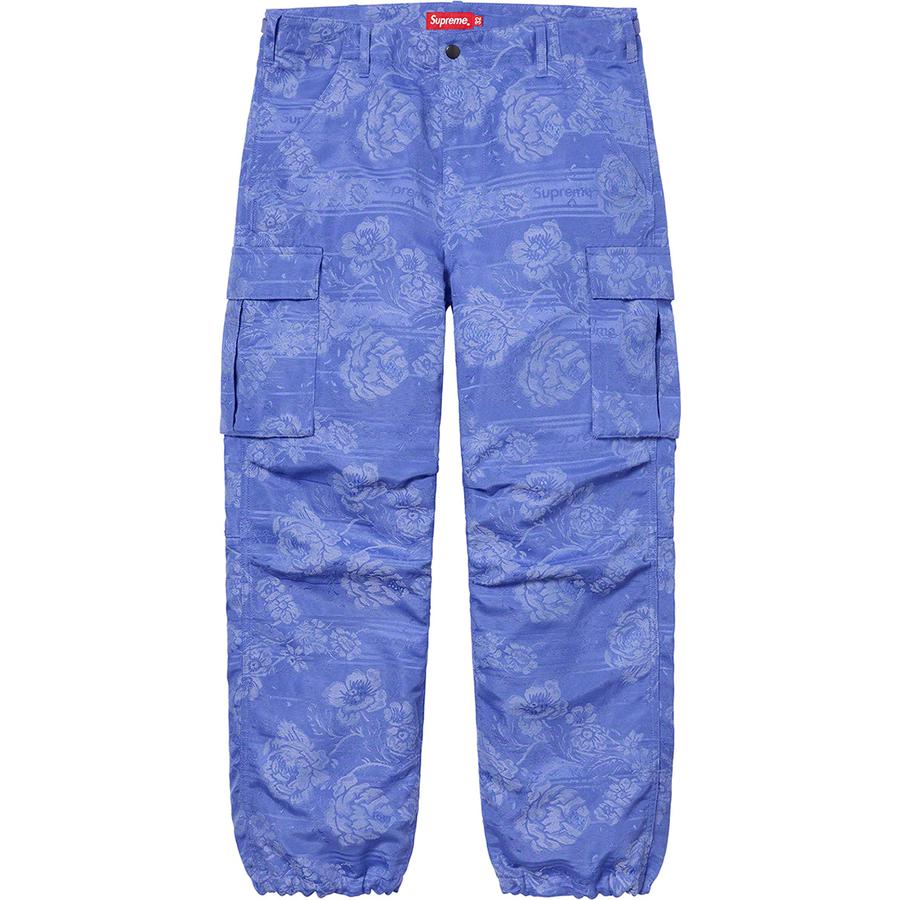 Supreme Floral Tapestry Cargo Pant Blue – Mood Toronto