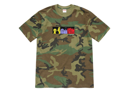 Supreme Life Tee Woodland Camo