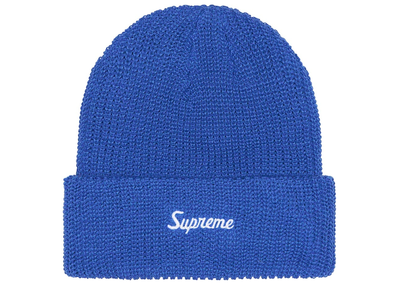 Supreme Loose Gauge Beanie FW22 Blue