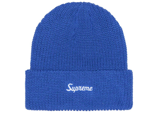 Supreme Loose Gauge Beanie FW22 Blue