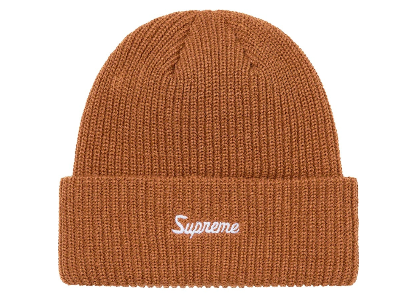 Supreme Loose Gauge Beanie SS21 Tan