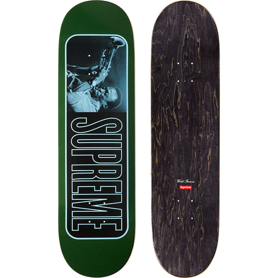 Supreme Miles Davis Skateboard Deck Green