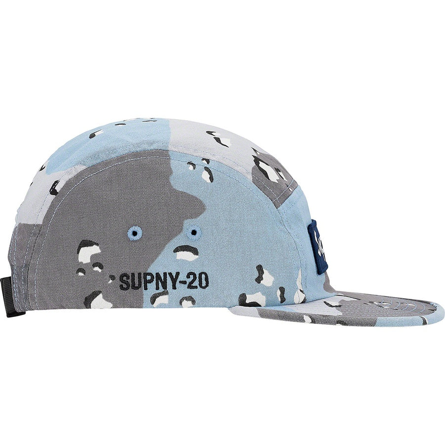 Supreme Military Camp Cap SS20 Blue Chocolate Chip Camo #