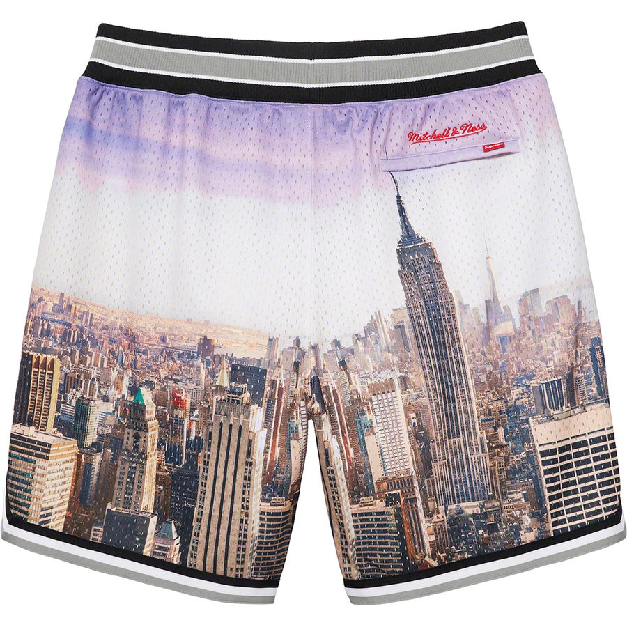 Supreme Mitchell & Ness Basketball Short Skyline
