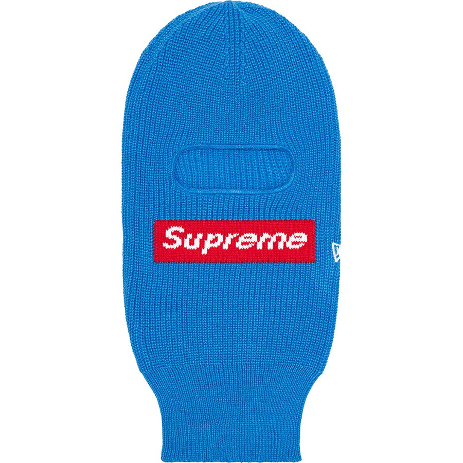 Supreme New Era Box Logo Balaclava FW22 Blue #