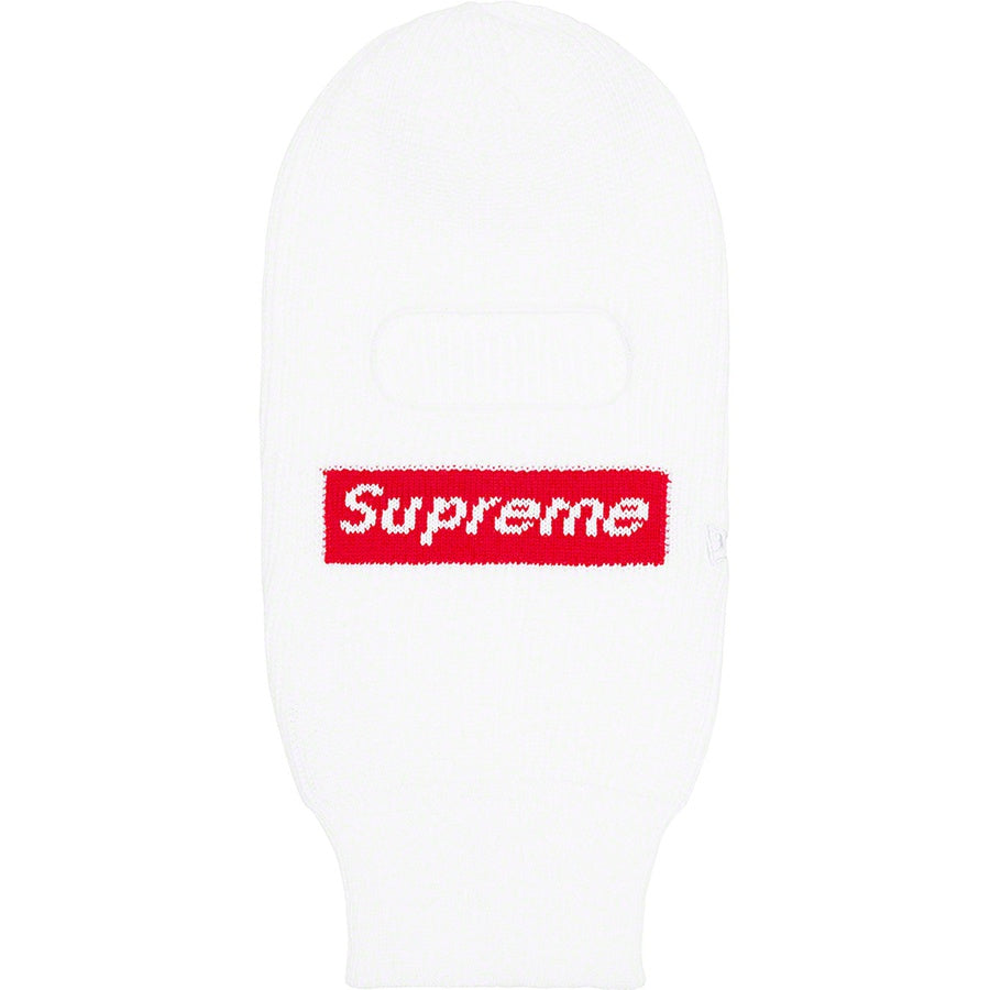 Supreme New Era Box Logo Balaclava FW22 White #